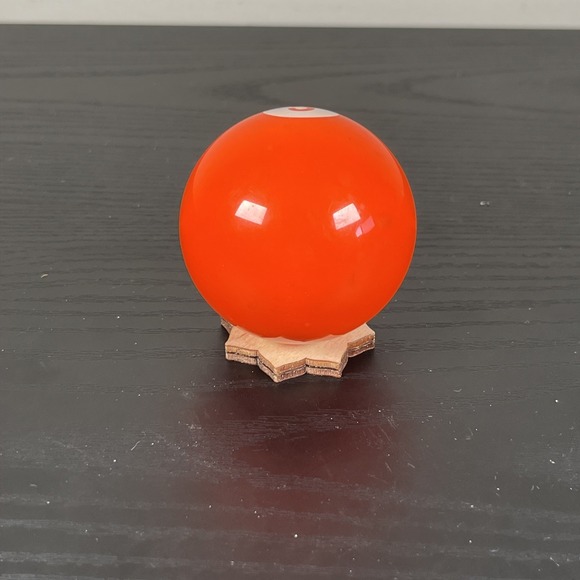 Vtg Aramith # 5 Orange Single Individual Pool Ball Billiard 2‎ 1/4" Replacement - Picture 6 of 6